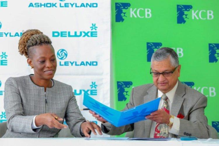 Ashok Leyland dealers signed partnership with Kenya Commercial Bank (KCB)