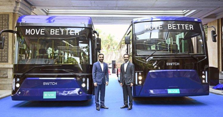 Switch Mobility launches electric bus platform for India