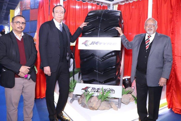 JK Tyre further strengthens its position in Off-the-Road (OTR) Tyre segment, launches 3 new tyres at the Bauma Conexpo