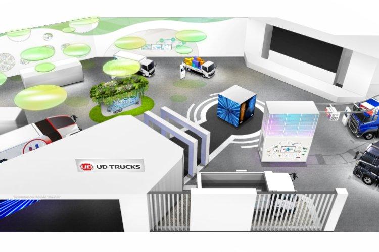 UD Trucks and Isuzu Motors showcases its Product in Japan Mobility Show 2023