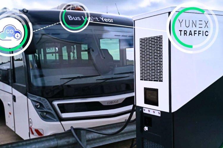 Yunex Traffic has supplied a rapid DC charger to Bristol Airport