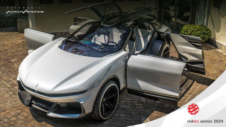 Automobili Pininfarina PURA Vision wins Red Dot Award 2024