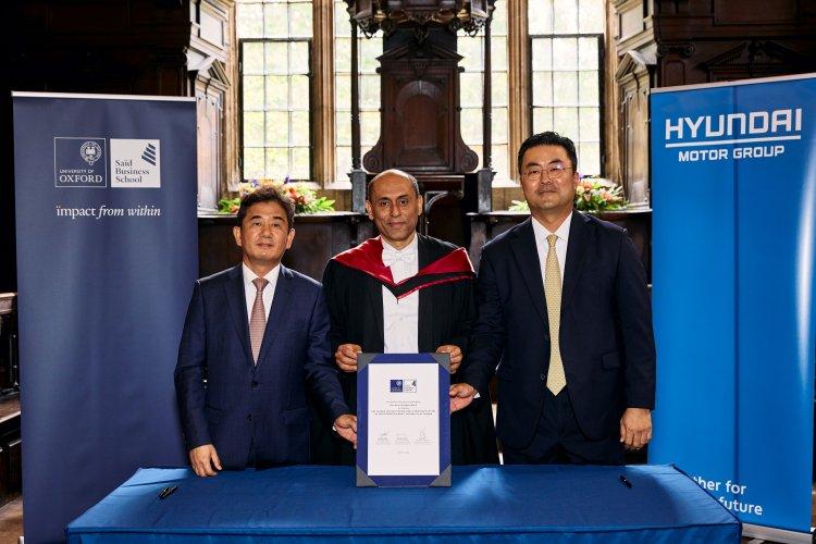 Hyundai Motor Group and University of Oxford create Foresight Centre for long-term vision and strategy