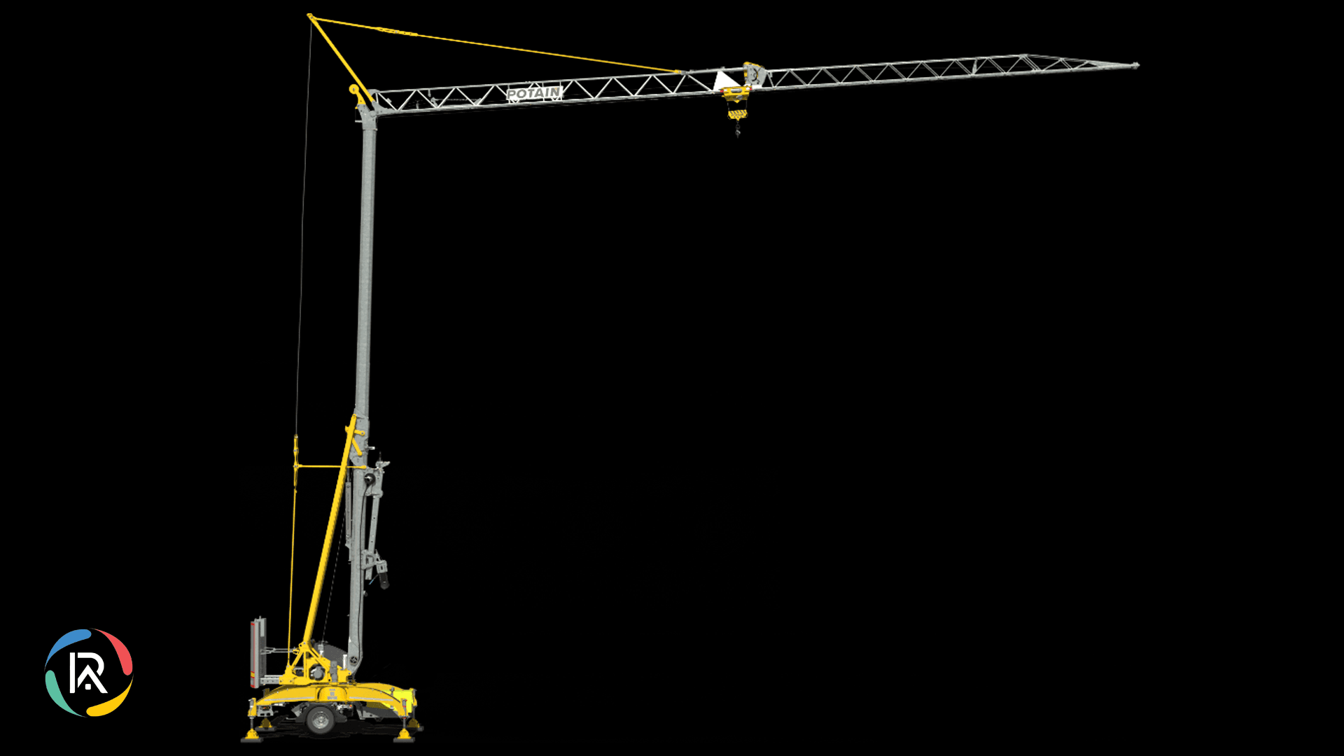 Manitowoc Unveils Potain Igo M self-erecting crane at Batimat in Paris