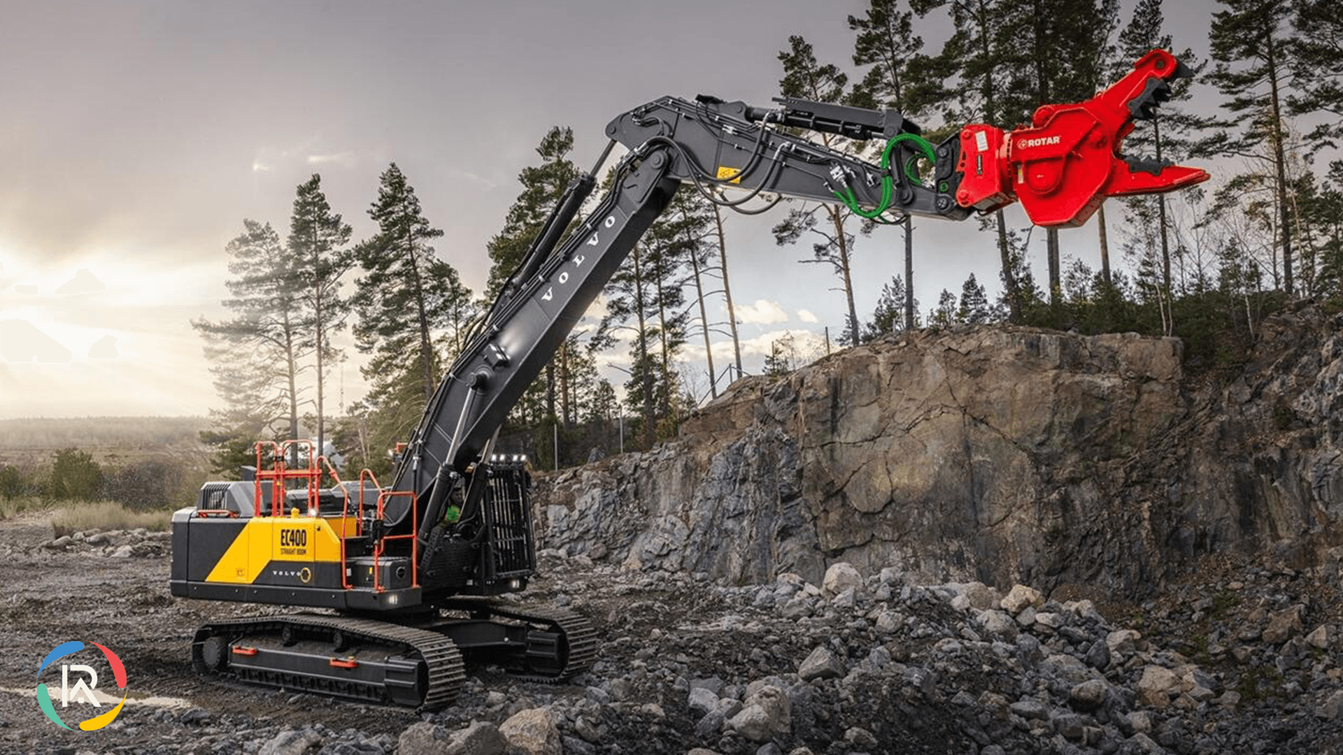 Volvo CE upgrades straight boom demolition excavators