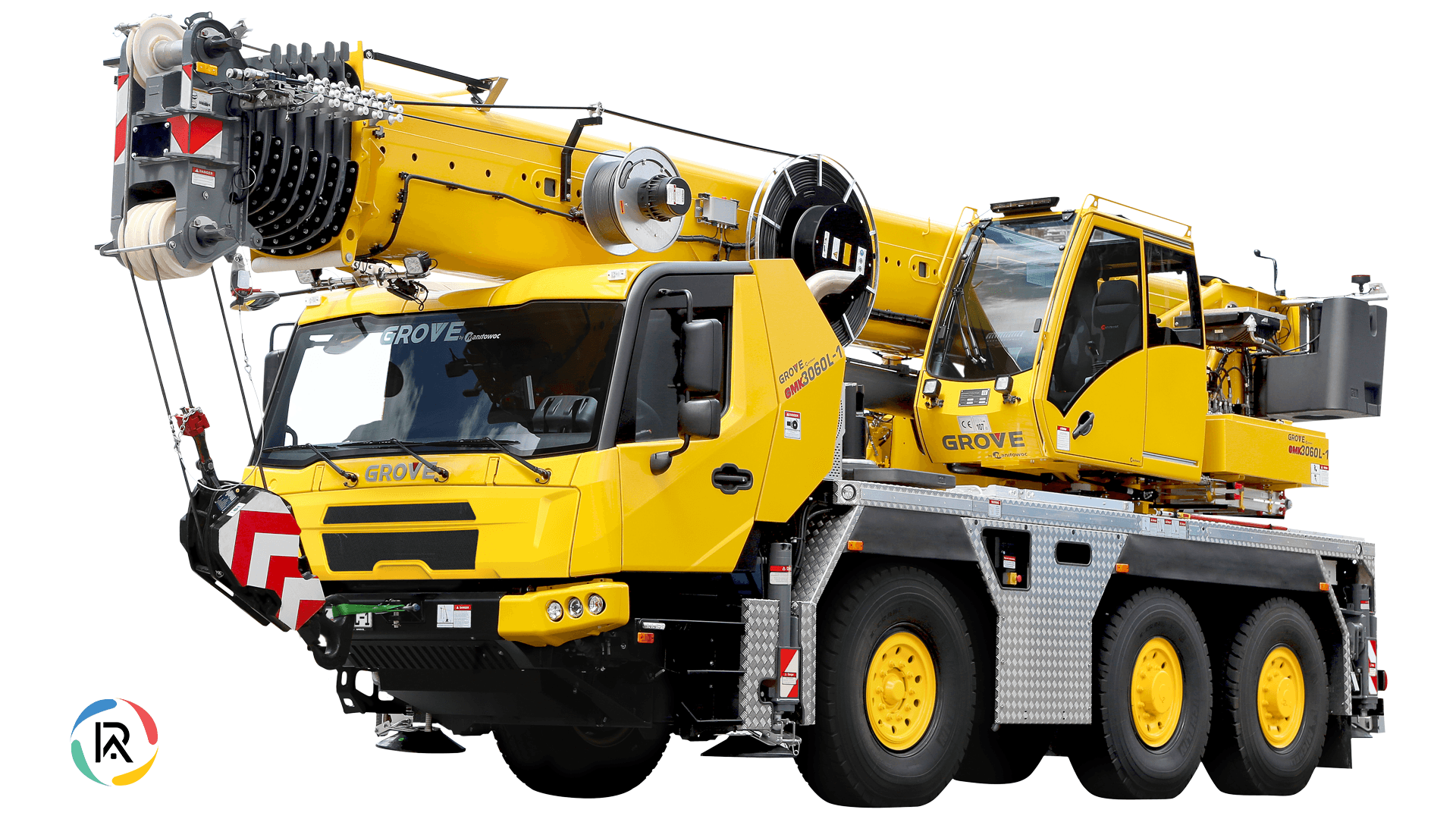 Manitowoc delivered a Grove GMK3060L-1 to Mann Crane Hire