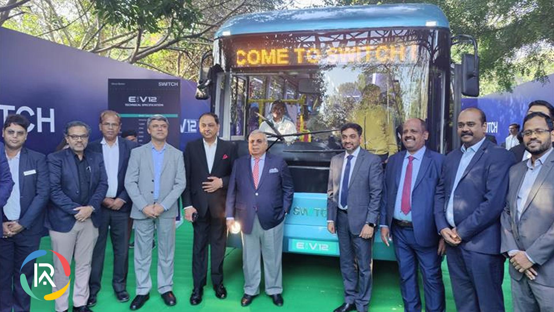 Switch Mobility Unveils EiV12 and E1 Electric Buses for India and Europe