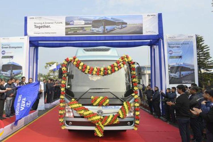 Tata Motors Launches E-Buses in Pantnagar