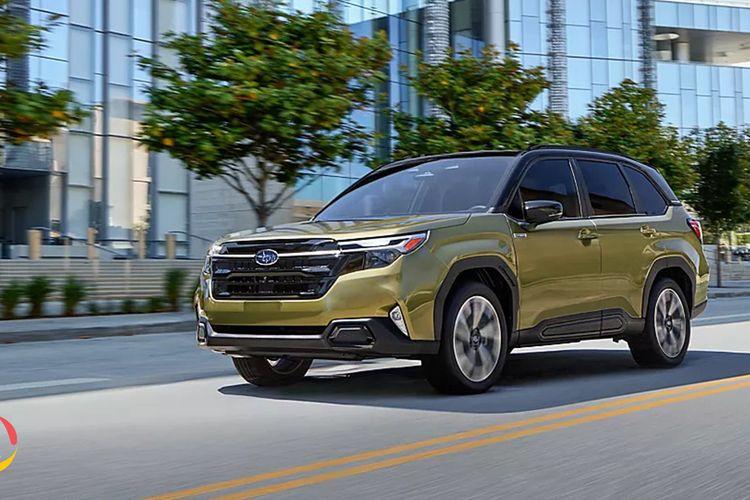 Subaru Unveils 2025 Forester Hybrid SUV at Chicago Auto Show