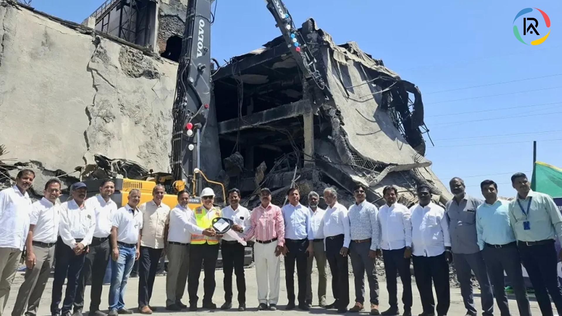 Volvo CE Deploys High-Reach Excavator in Hyderabad