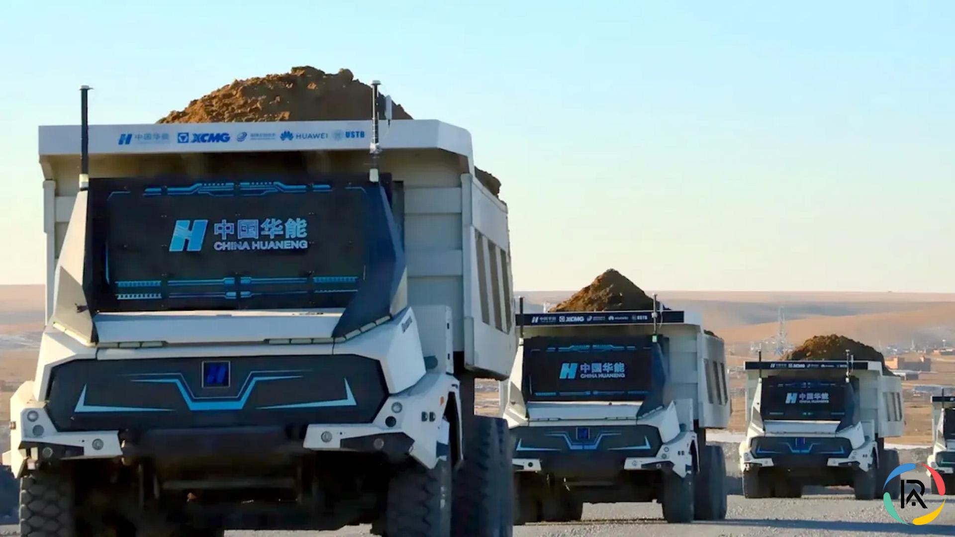 Fleet of 100 5G-Advanced Autonomous Electric Mining Trucks