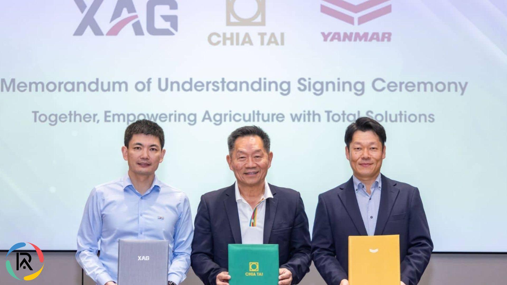 XAG, Chia Tai, and Yanmar Partnership to Advance Smart Agriculture