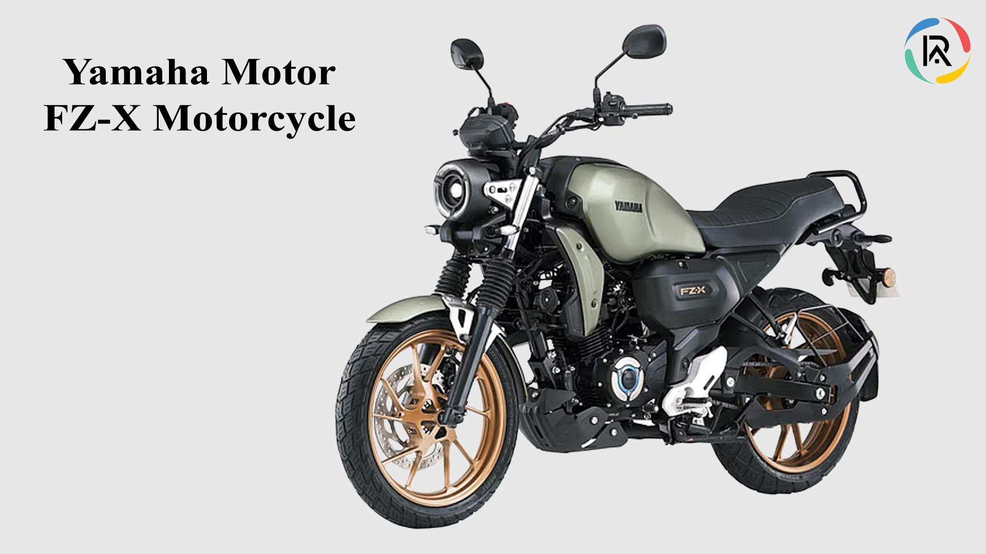 Yamaha Launches FZ-X Hybrid Motorcycle
