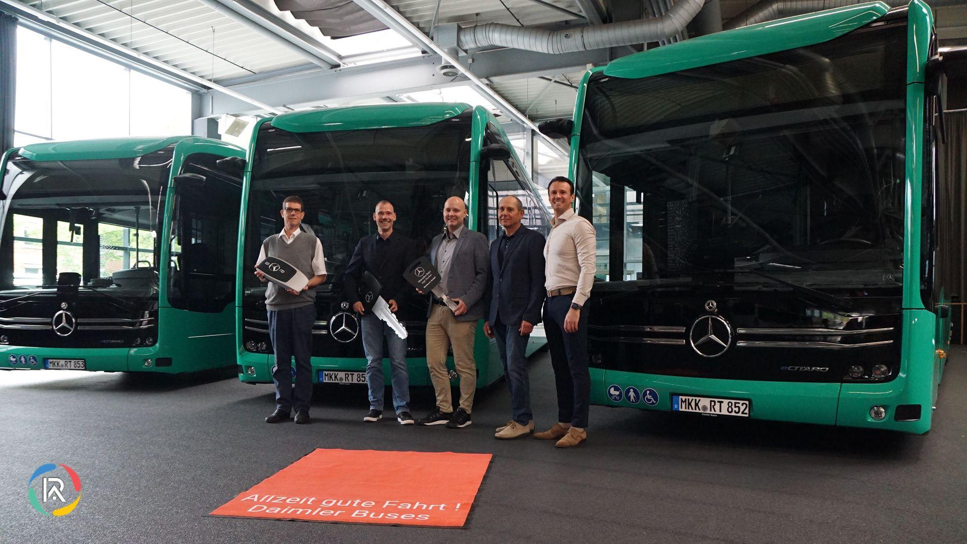 Daimler Truck Delivers eCitaro Buses to Racktours