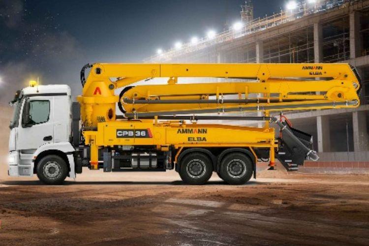 Ammann India Launches CPB36 Concrete Boom Pump