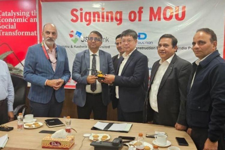 Hyundai Equipment Finance MoU in J&K Bank