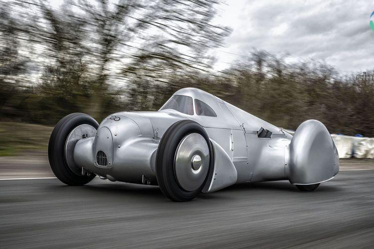 Audi Unveils Recreated Auto Union Lucca Record Car