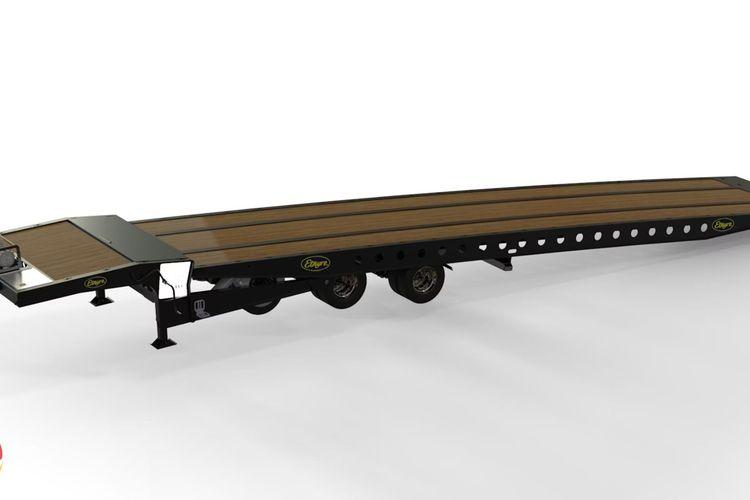 Etnyre Launches 55TL3-SA Sliding Axle Lowboy Trailer