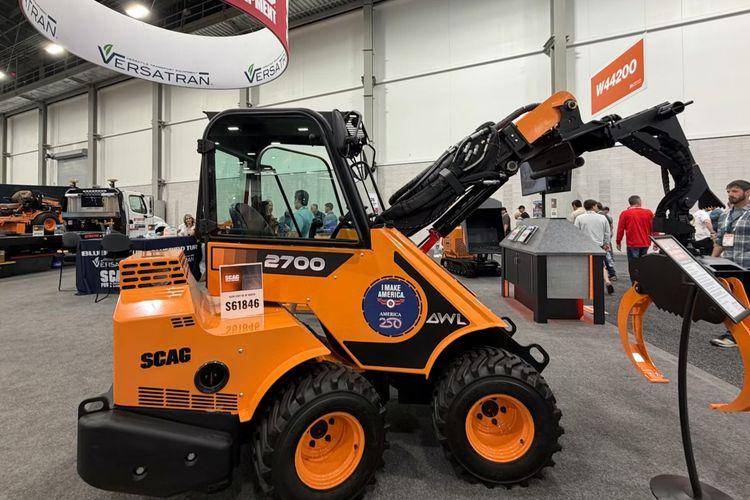 SCAG Unveils New AWL Mini Articulated Wheel Loader