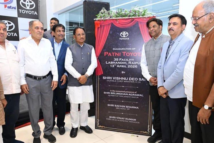 Toyota Kirloskar Motor Unveils New Patni Toyota Showroom in Raipur