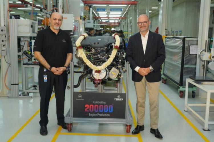 Force Motors Marks 200,000th Mercedes-Benz Engine