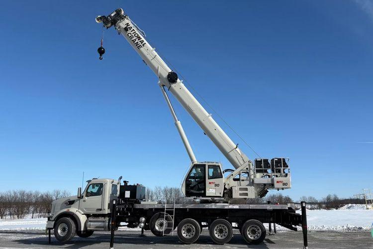 National Crane Launches 80-Ton Boom Truck