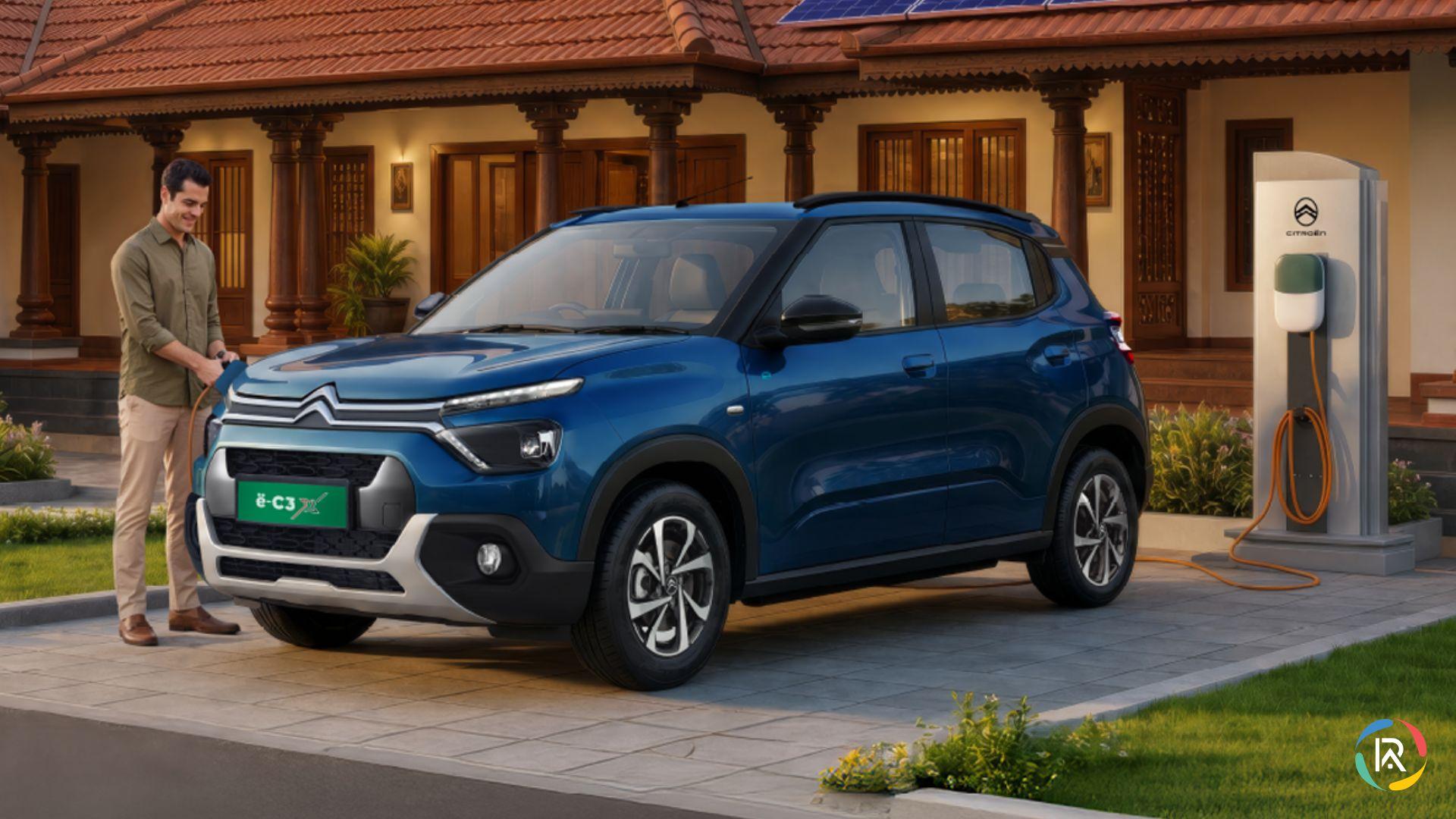 Citroën ë-C3X EV Launched with BaaS to Reduce EV Ownership Cost