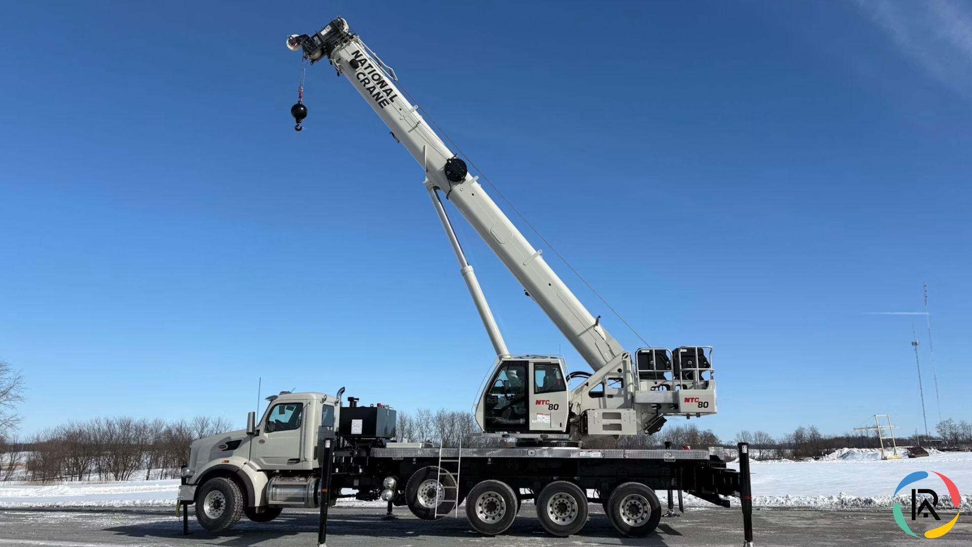 National Crane Launches 80-Ton Boom Truck
