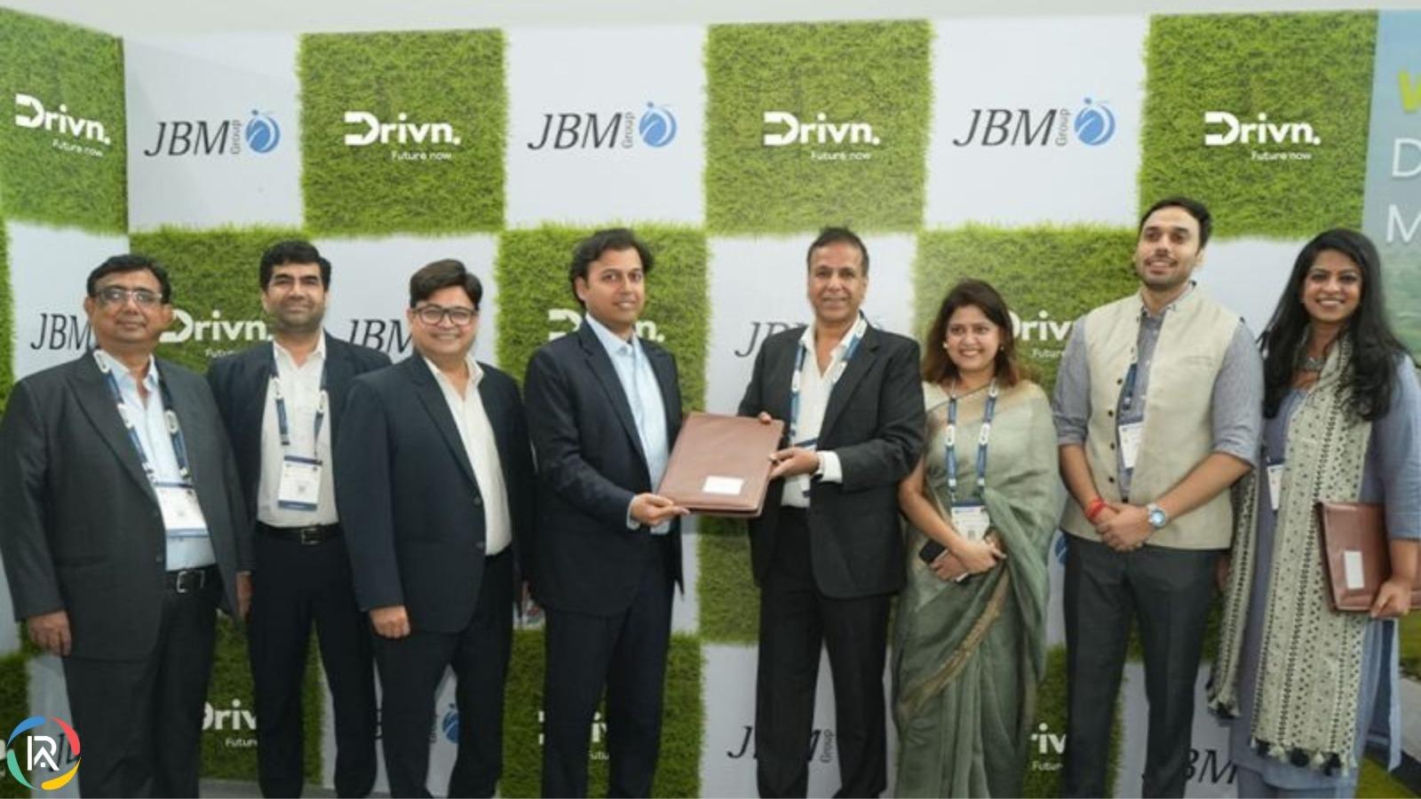 JBM EV Secures Major Electric Bus Deal with Drivn