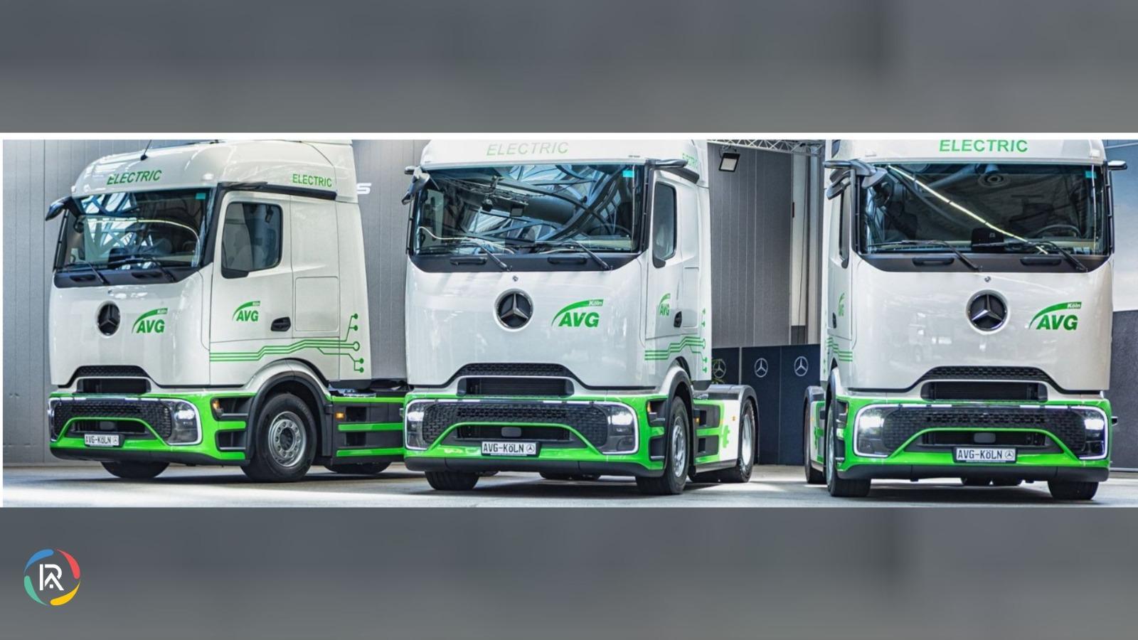 Mercedes-Benz Delivers Electric Tipper Trucks to AVG Köln