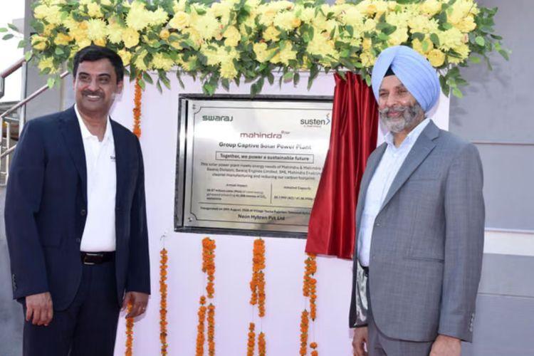 Swaraj, Mahindra Susten Launch 42 MWp Solar Project
