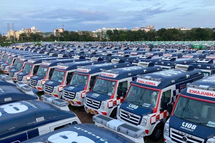 Force Motors delivers over 1000 Traveller Ambulances to AP Government India.