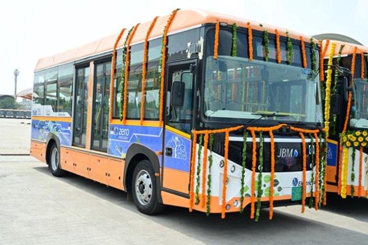 JBM delivers 50No’s ECO-LIFE electric buses to Ahmedabad