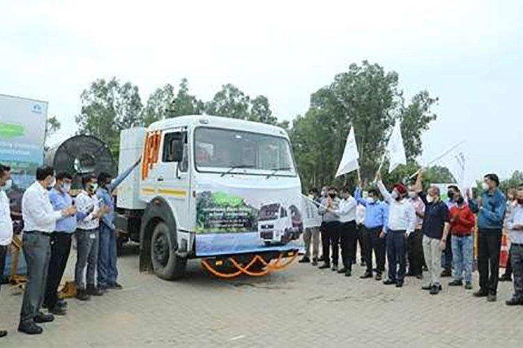 Infraprime Logistics has contracted 27 etruck to Tata Steel