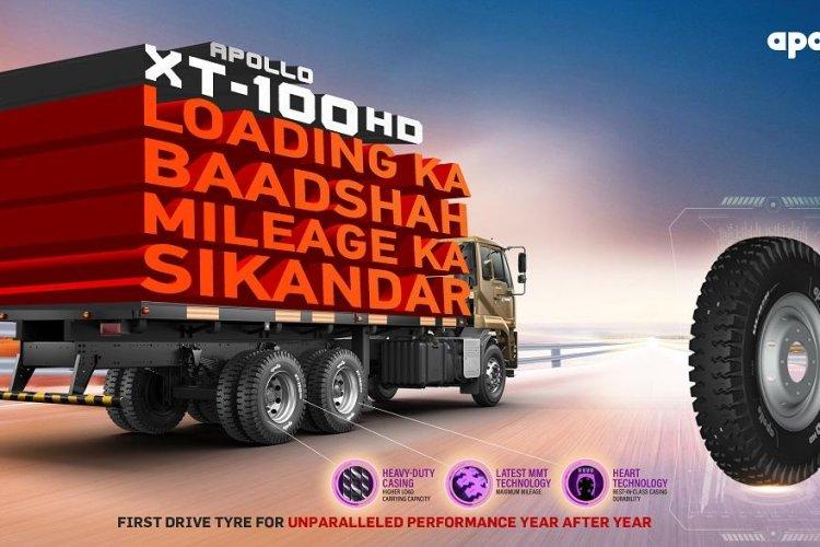 Apollo Launches XT-100HD Tyre for Commercial Vehicles