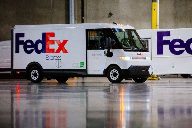 GM launches new business for electric CVs, FedEx first customer