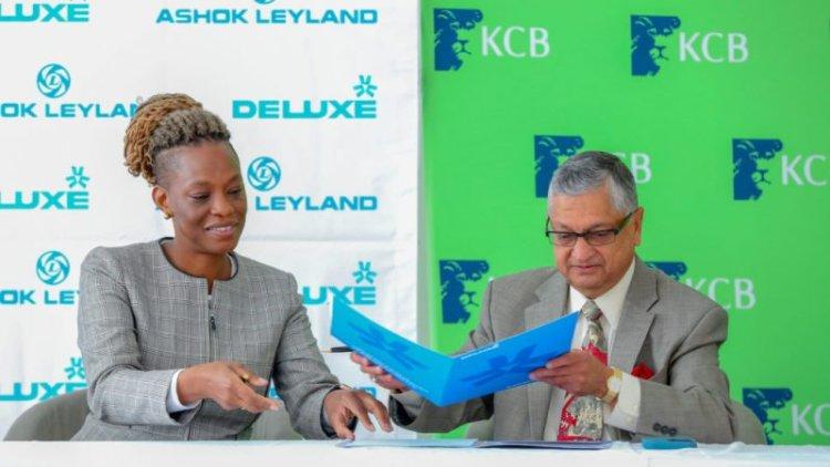 Ashok Leyland dealers signed partnership with Kenya Commercial Bank (KCB)