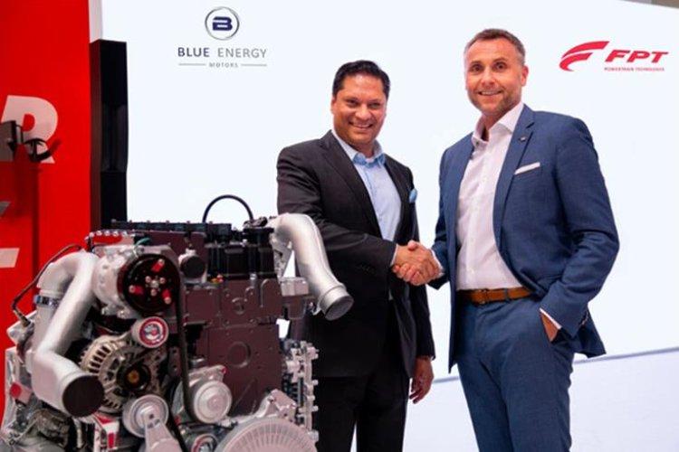 FPT Industrial acquires a minority stake in Blue Energy Motors
