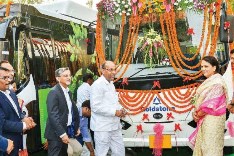 Goldstone BYD launches the e-Buzz K6- Feeder bus