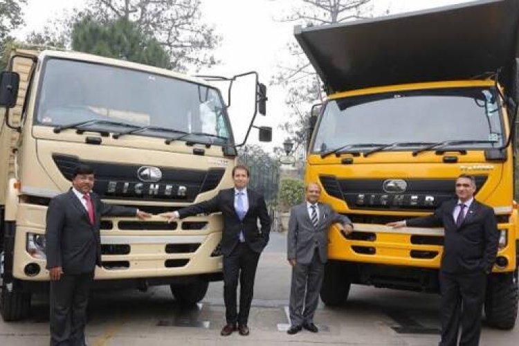 VECV launched two heavy duty trucks