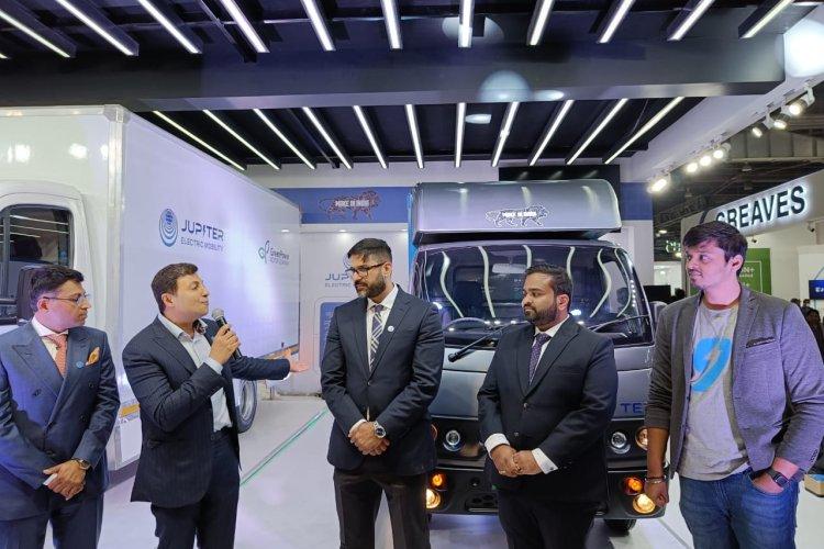Jupiter Electric Mobility launches two commercial EVs