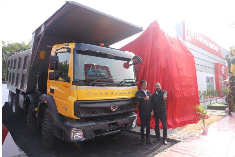 BharatBenz Introduces High Performance Construction and Mining Trucks at Bauma CONEXPO INDIA 2023