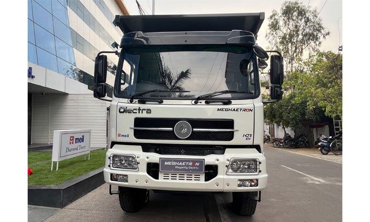 Olectra conducts heavy-duty electric truck trials