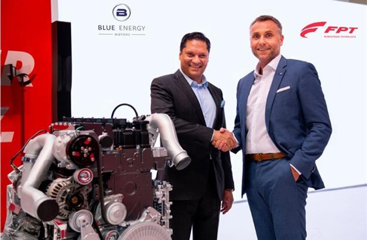 FPT Industrial acquires a minority stake in Blue Energy Motors