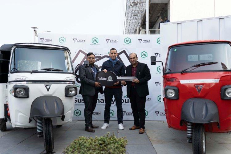 Omega Seiki Mobility Partners with Mufin Green Finance to Finance 7500 Electric Three Wheelers By 2024