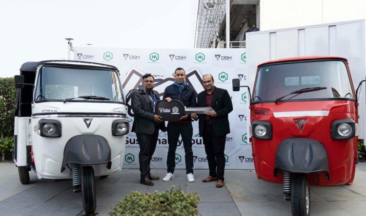Omega Seiki Mobility Partners with Mufin Green Finance to Finance 7500 Electric Three Wheelers By 2024