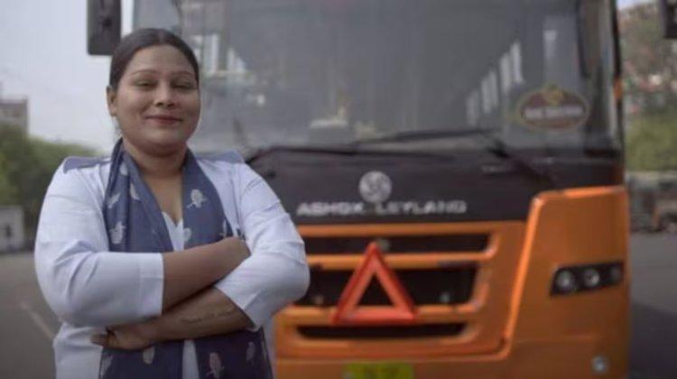 Ashok Leyland launches a campaign to drive Equity- sponsors CV driver training for 100 women in Delhi
