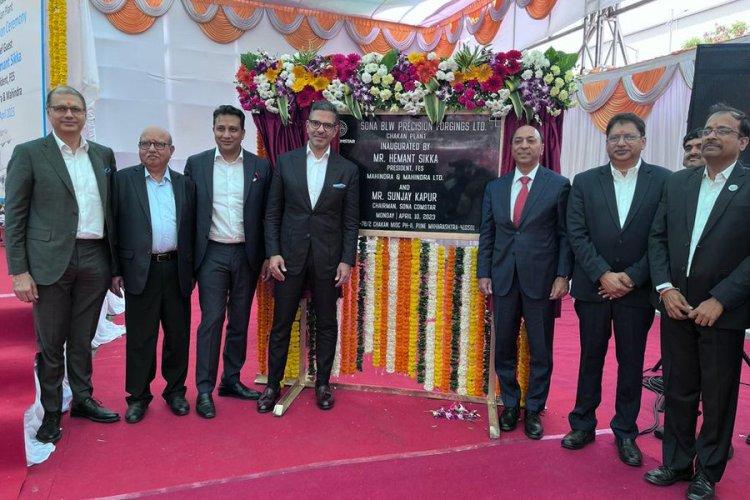 Sona Comstar inaugurates new plant In Chakan, Pune