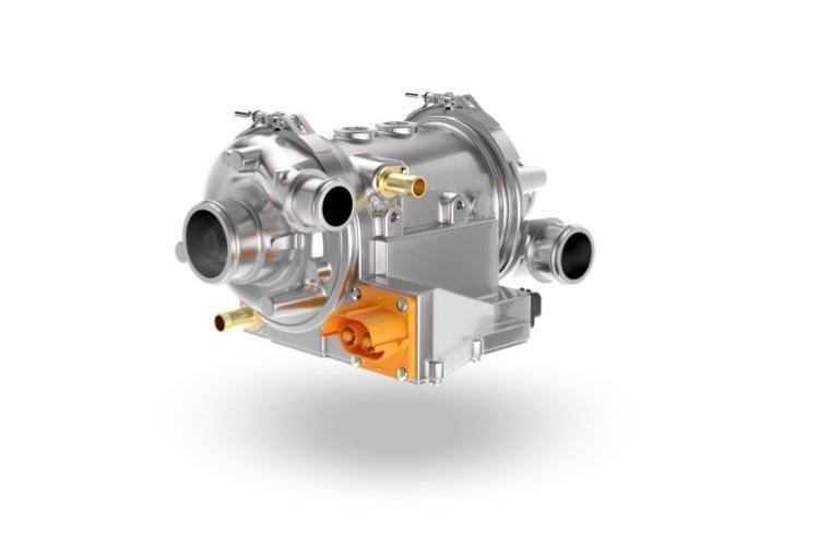 Decarbonization for Commercial Vehicles: ZF Presents Electric High Speed Air Compressor for Fuel-Cells and Partnership with Liebherr