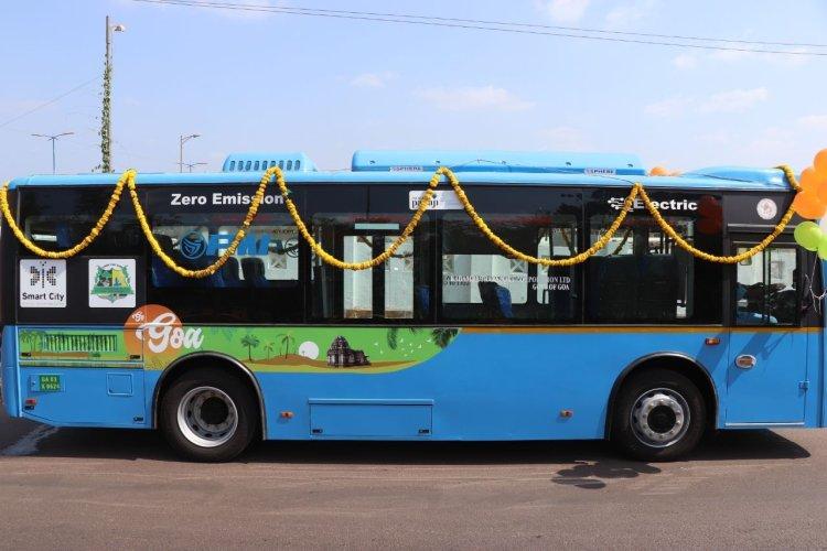 PMI delivers 20 electric buses to Goa’s transport corporation